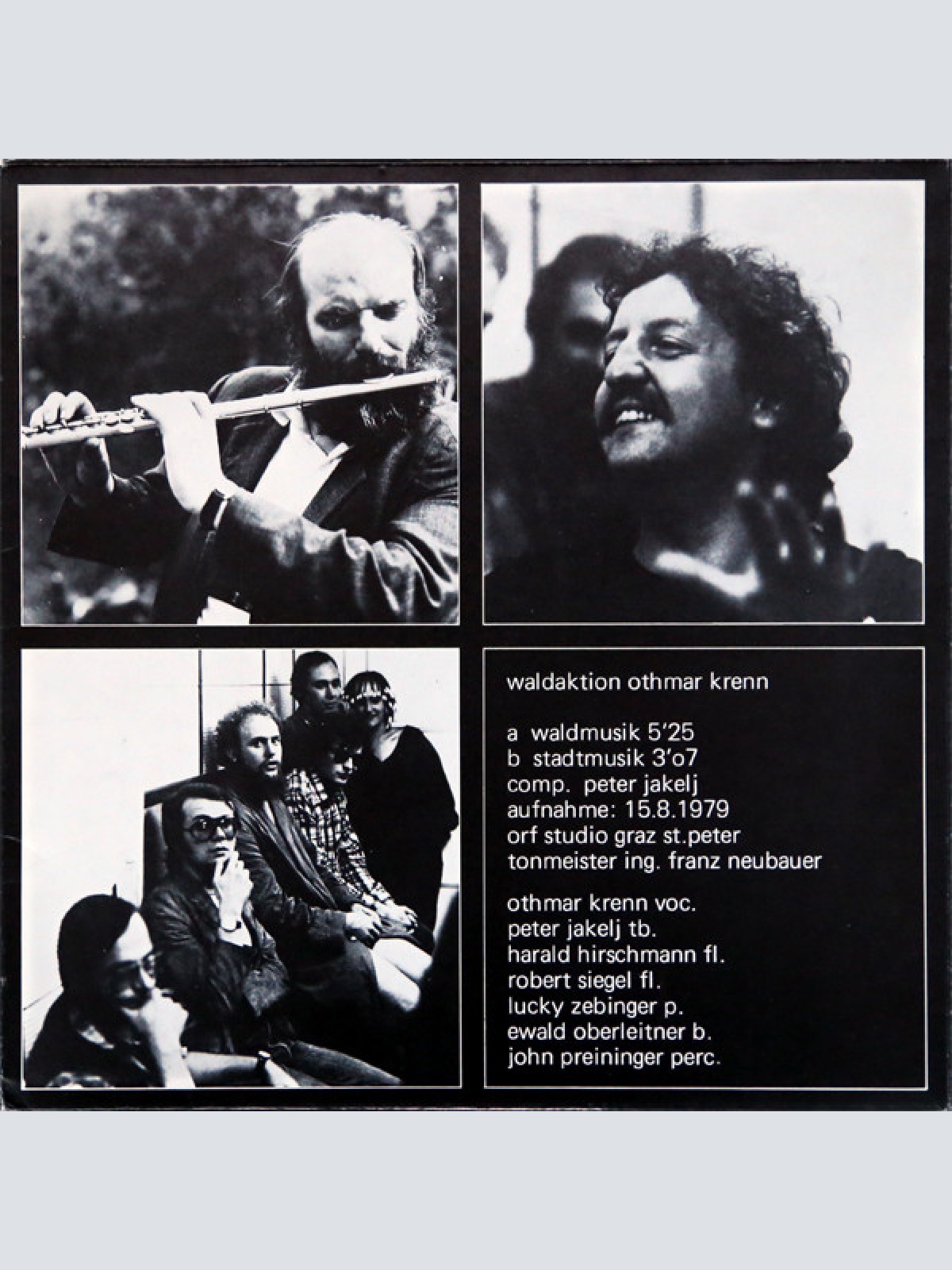 Vinyl / Othmar Krenn - Waldaktion - Steirischer Herbst '79