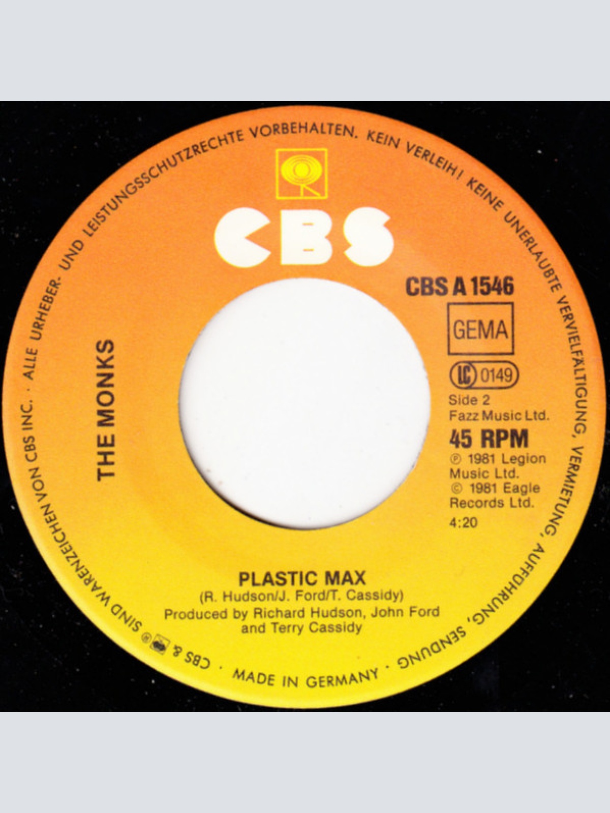 Vinyl / The Monks (4) - I Can Do Anything You Like