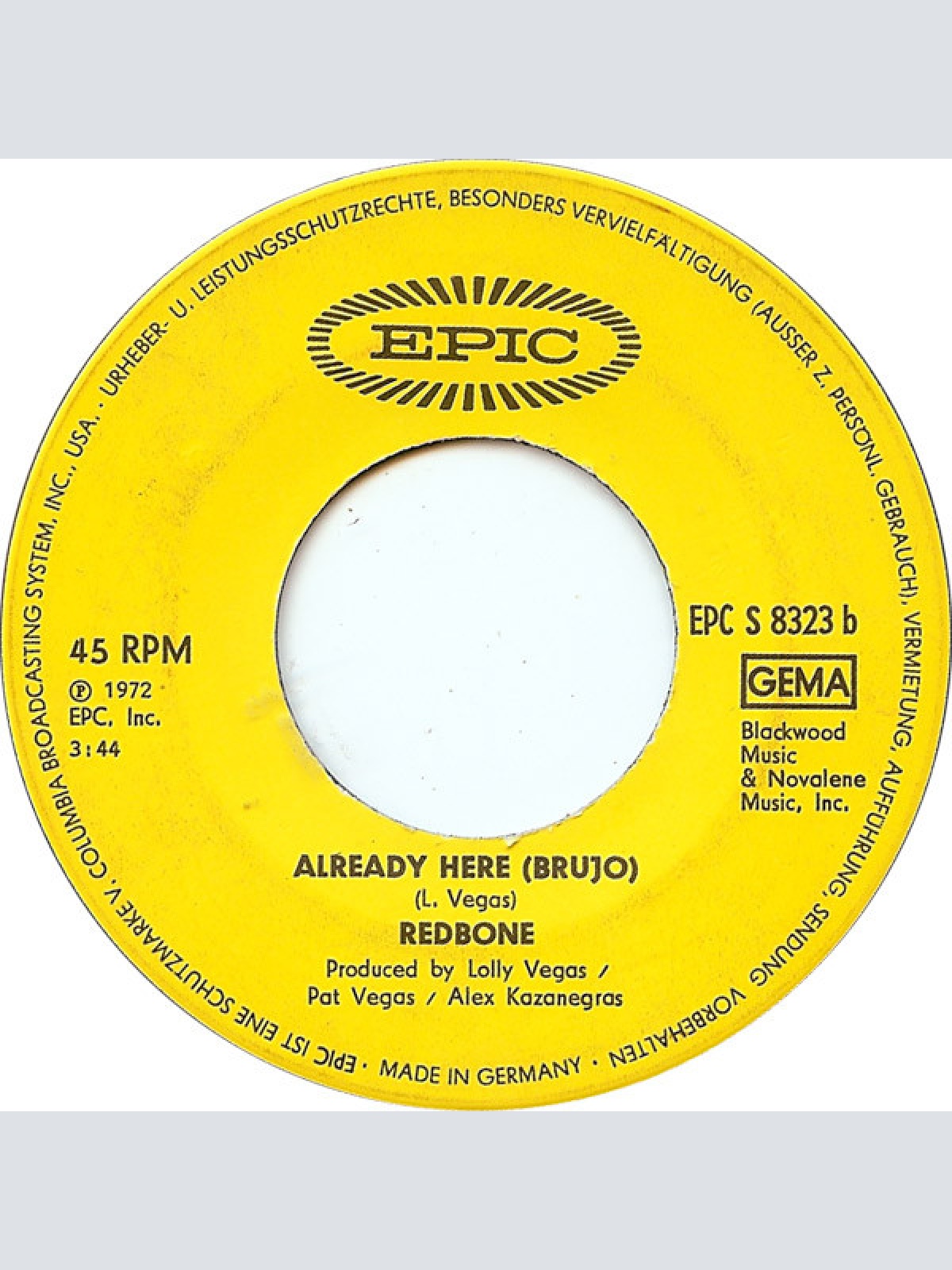 Vinyl / Redbone - Fais Do