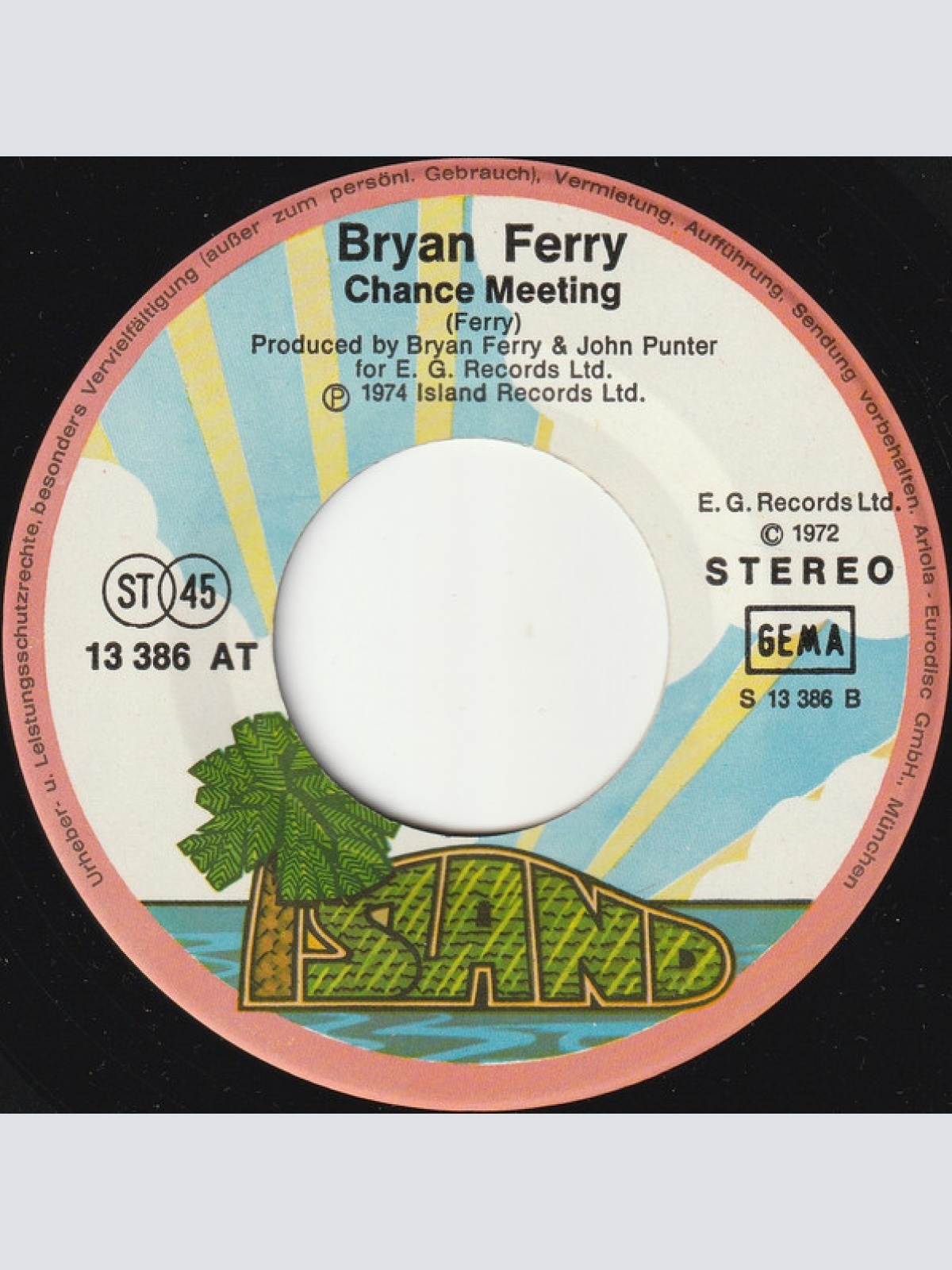 Vinyl / Bryan Ferry - The "In" Crowd