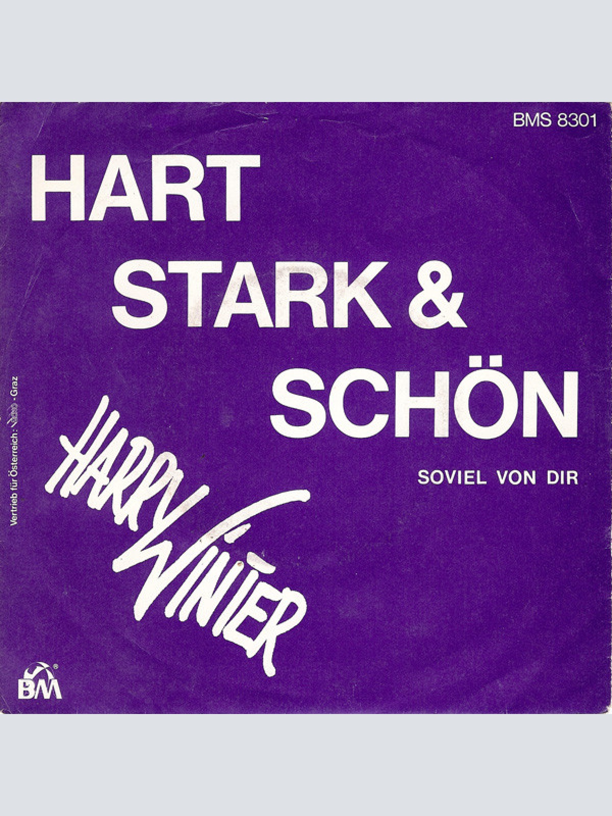 Vinyl / Harry Winter - Hart Stark & Schön