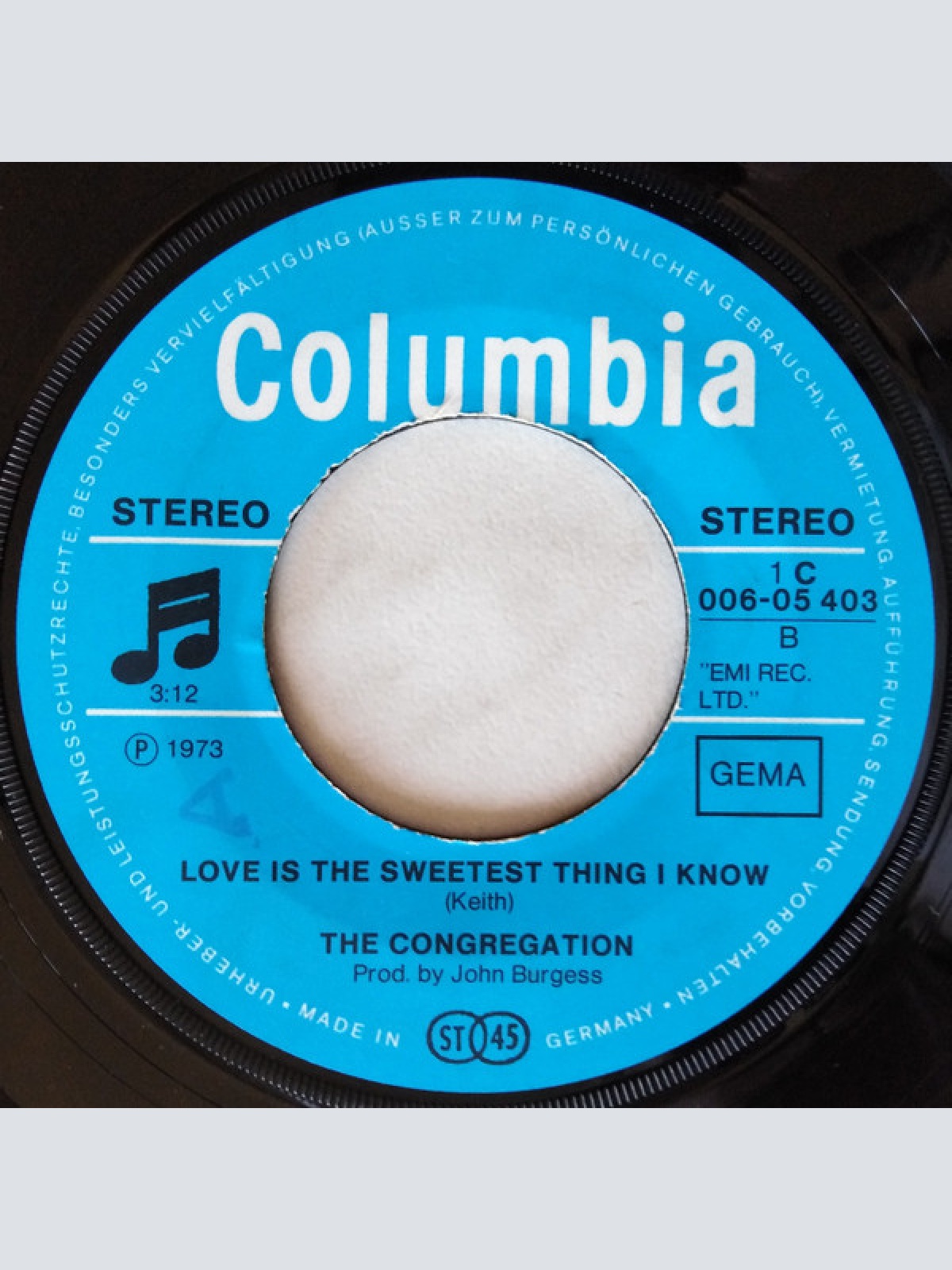 Vinyl / The Congregation* - Jubilation