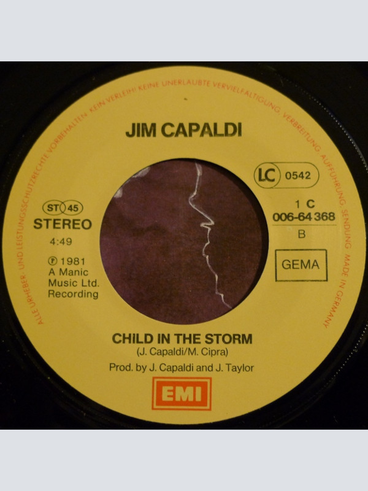 Vinyl / Jim Capaldi - Dreams Do Come True
