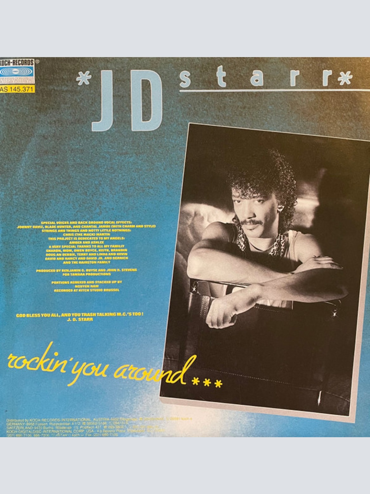 Vinyl / JD Starr - Rockin' You Around