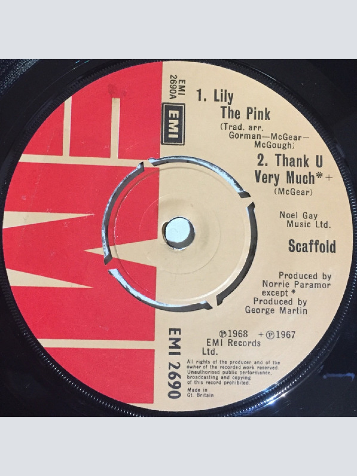 Vinyl / Scaffold - The Scaffold