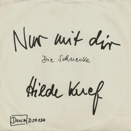 Vinyl / Hilde Knef* - Nur Mit Dir