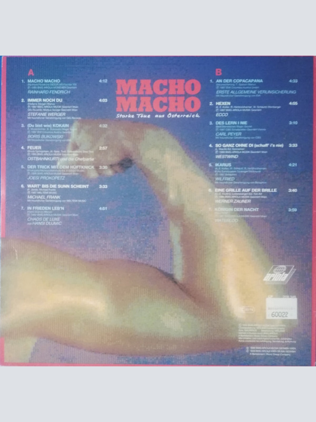 Vinyl / Various - Macho Macho - Starke Töne Aus Österreich