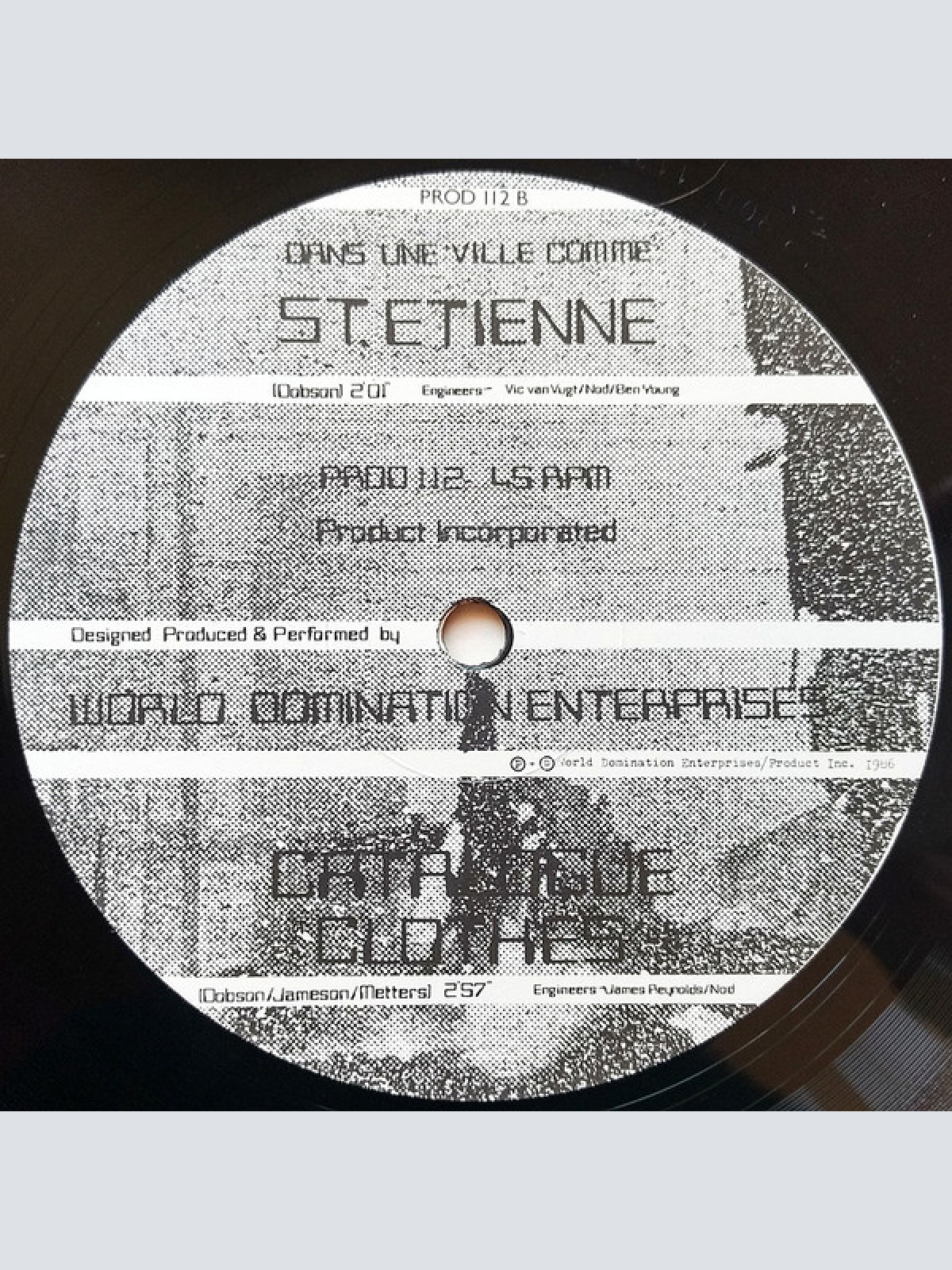 Vinyl / World Domination Enterprises - Catalogue Clothes