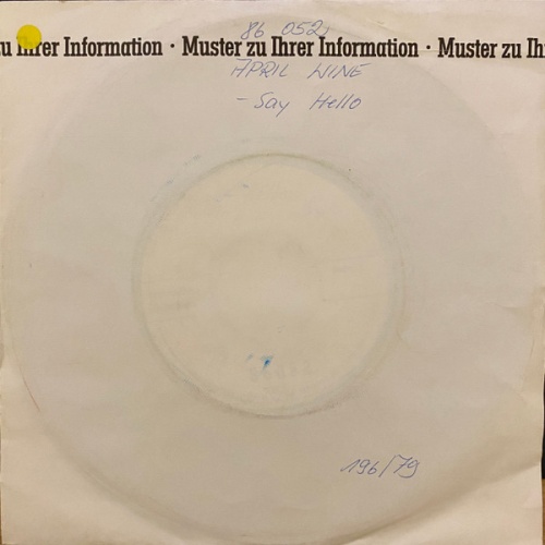 Vinyl / April Wine - Say Hello