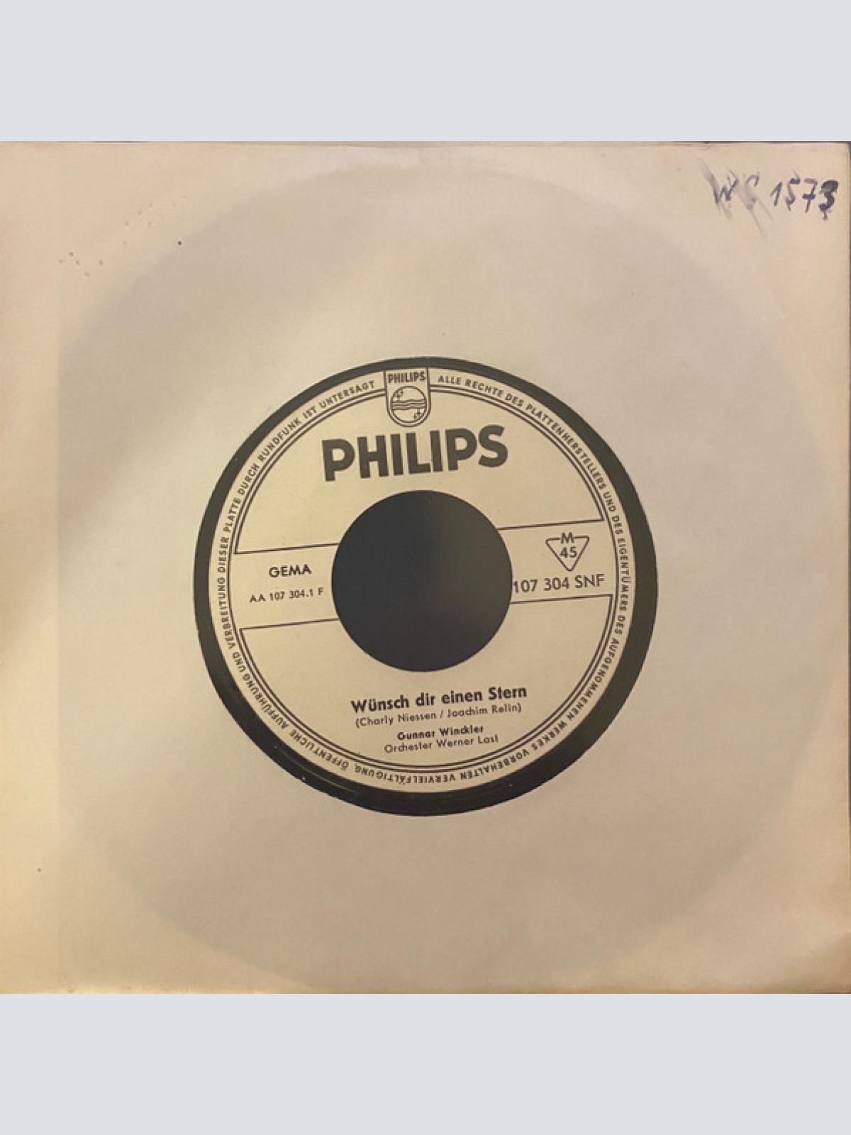Vinyl / Gunnar Winckler - Wünsch Dir Einen Stern