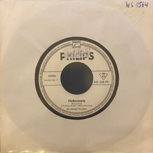 Vinyl / Die Lustigen Gesellen - Die Fischermarie