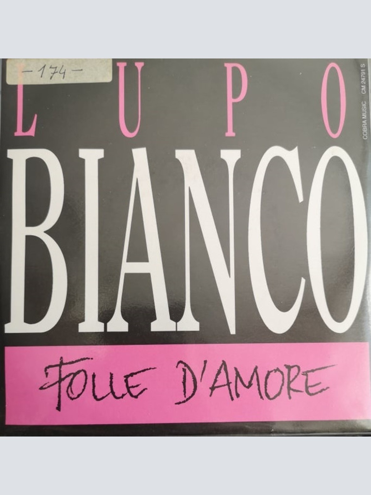 Vinyl / Lupo Bianco - Folle D'Amore