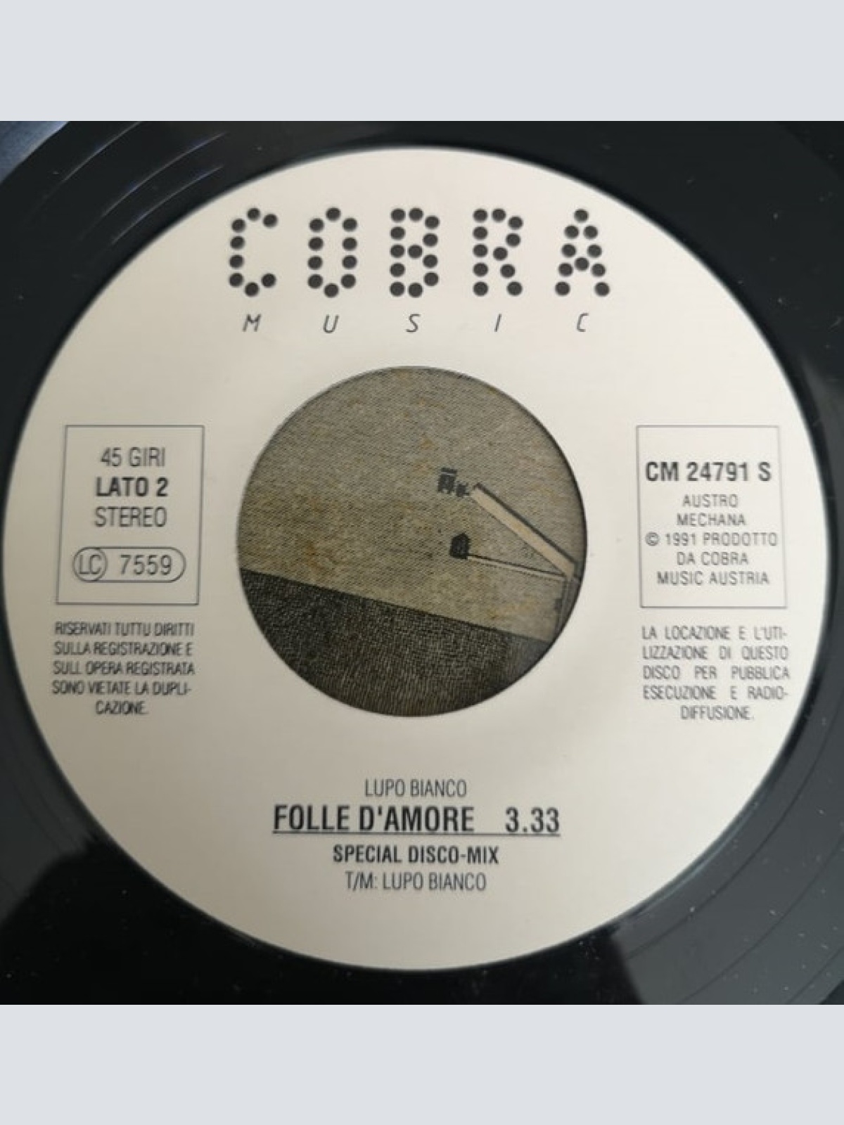 Vinyl / Lupo Bianco - Folle D'Amore