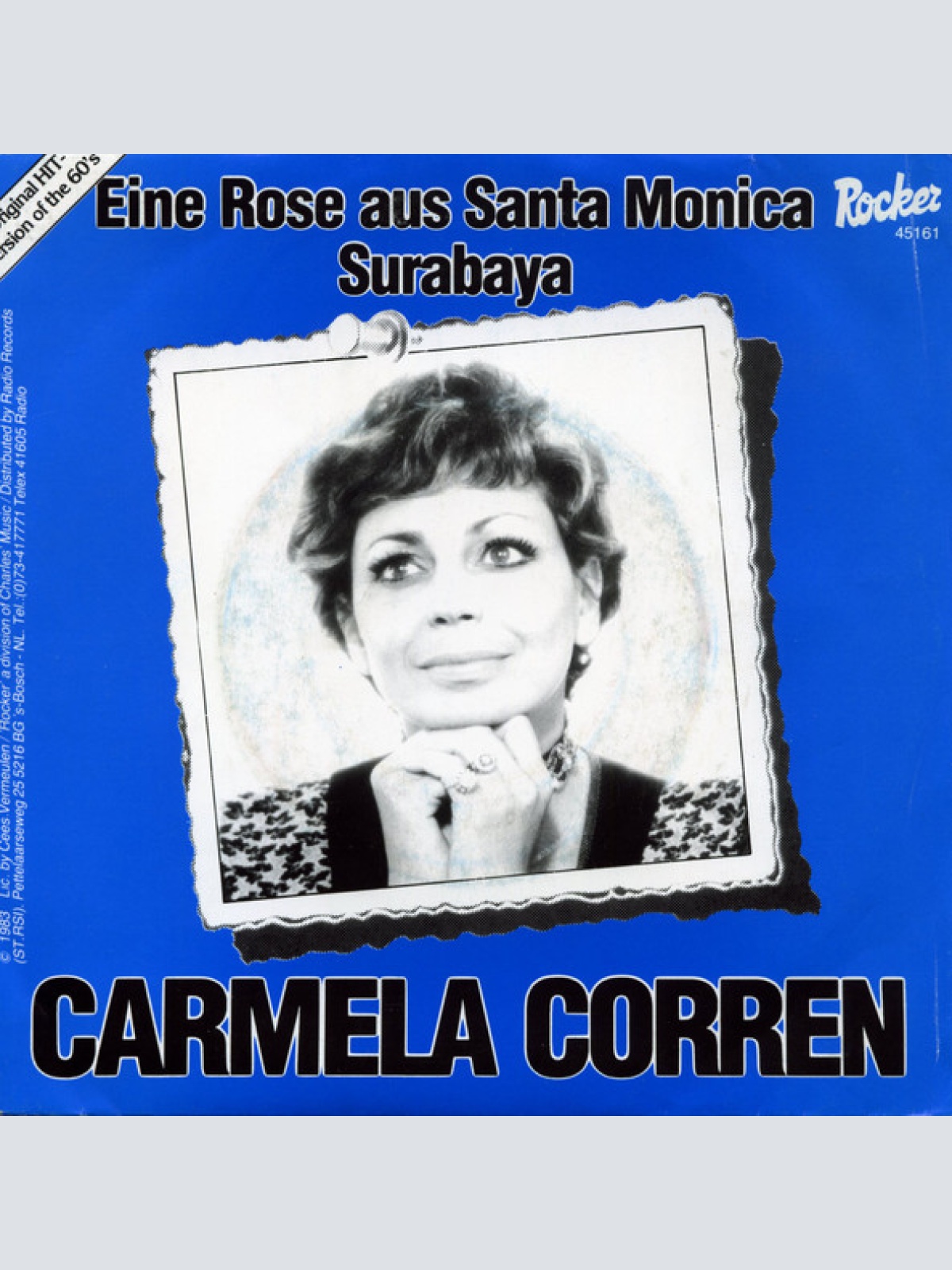 Vinyl / Carmela Corren - Eine Rose Aus Santa Monica