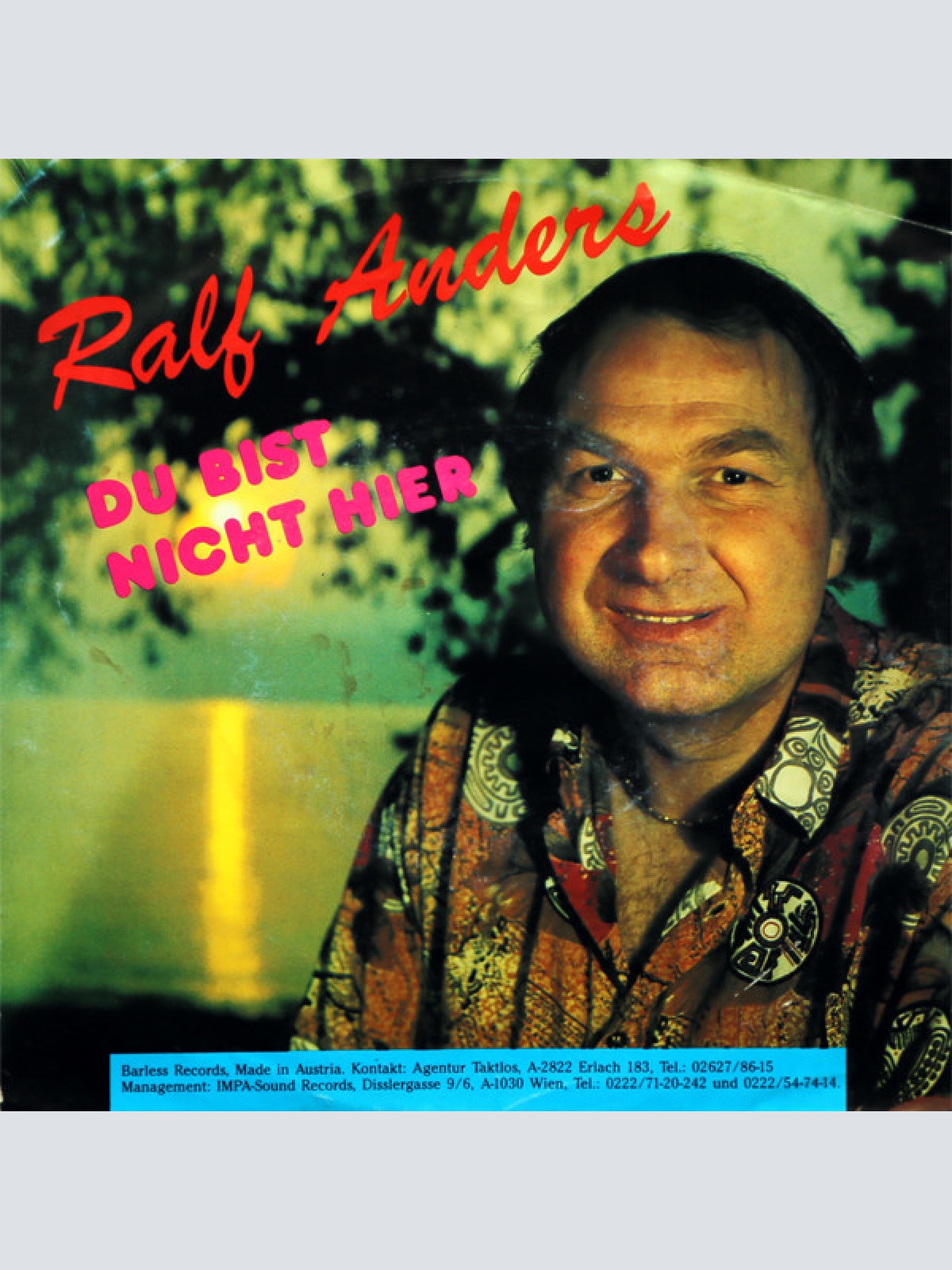 Vinyl / Ralf Anders - Du Bist Nicht Hier