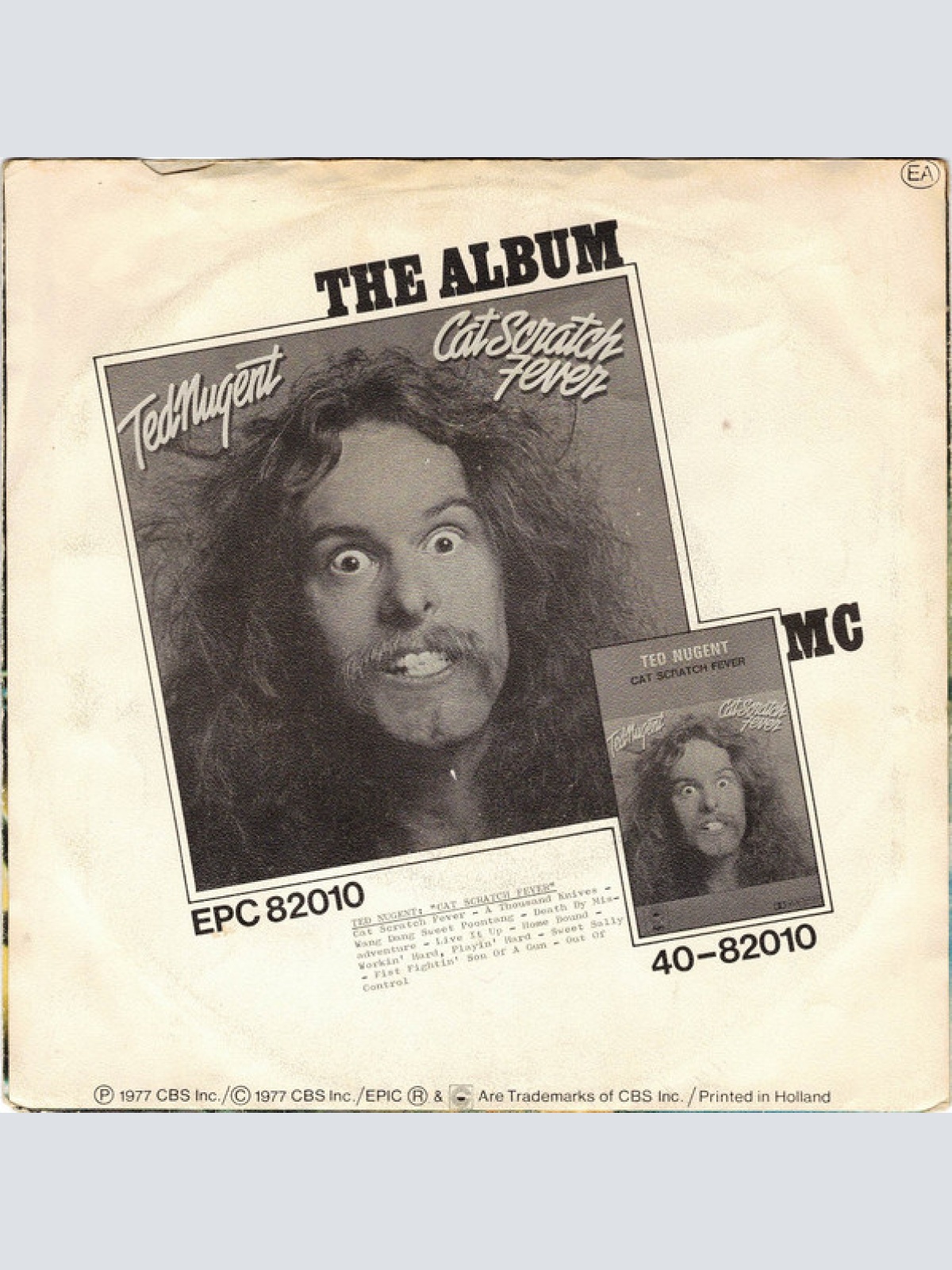 Vinyl / Ted Nugent - Cat Scratch Fever