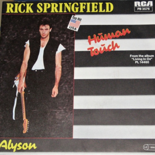 Vinyl / Rick Springfield - Human Touch / Alyson