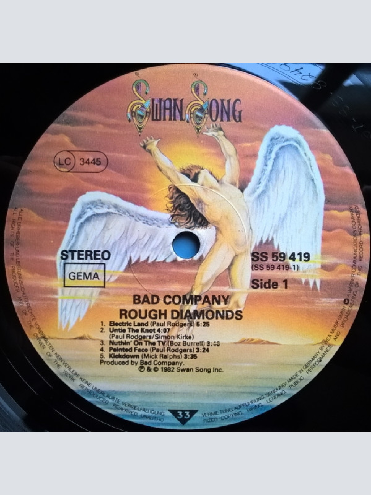 Vinyl / Bad Company (3) - Rough Diamonds