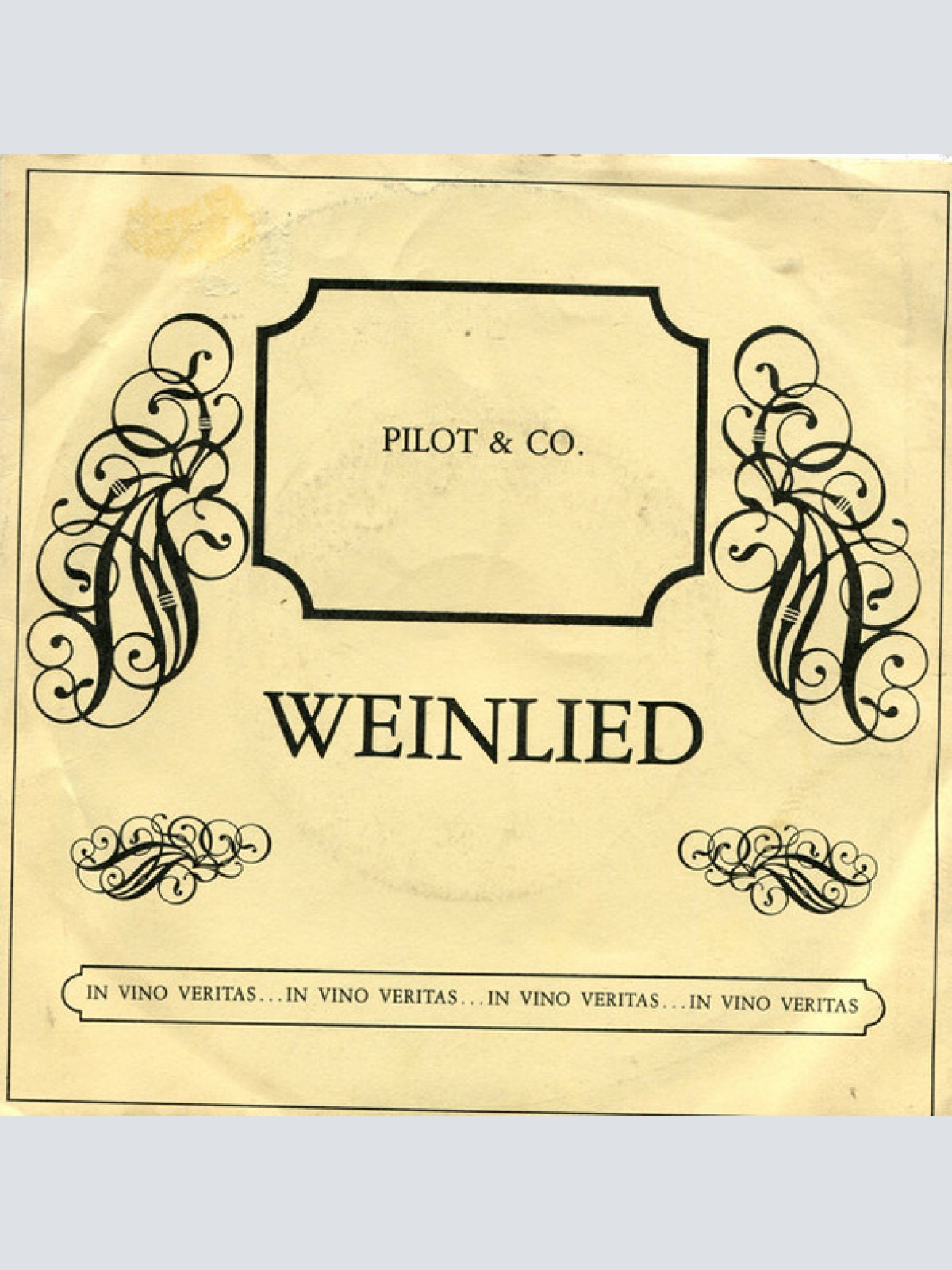 Vinyl / Pilot & Co. - Weinlied