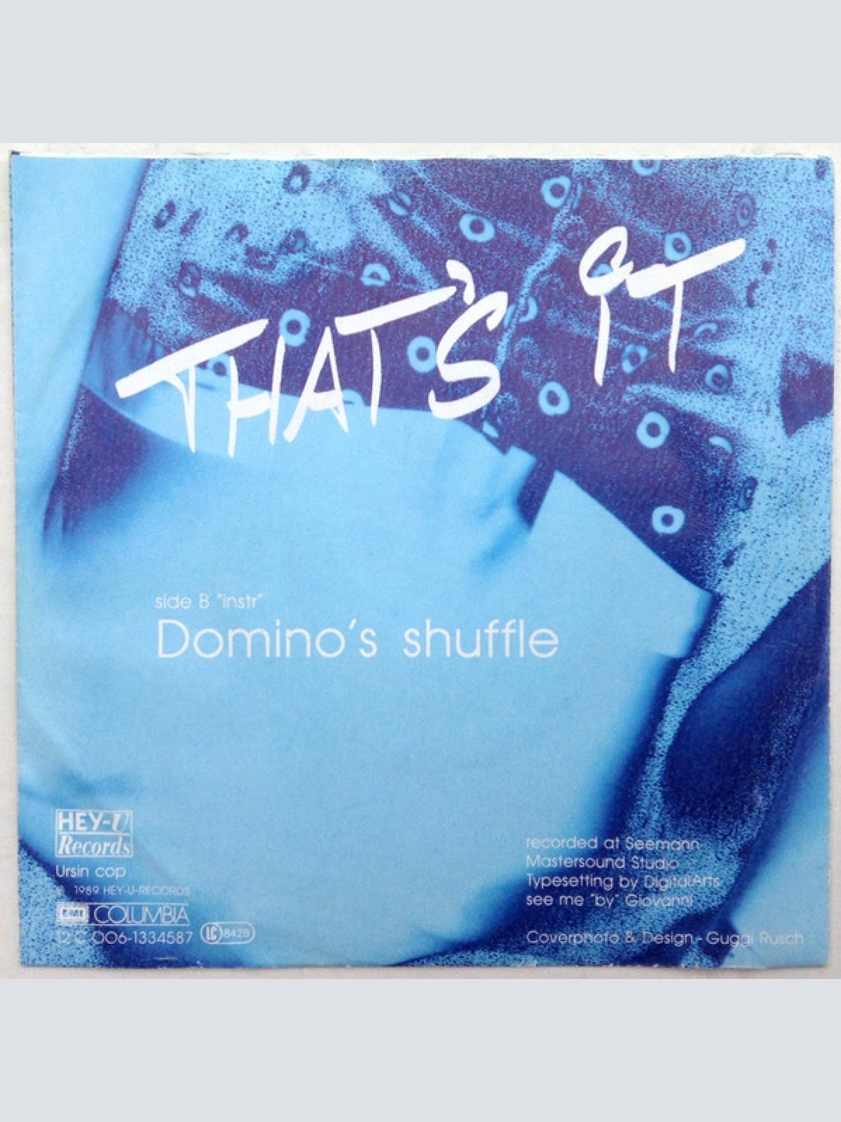 Vinyl / Domino Blue One - That's It
