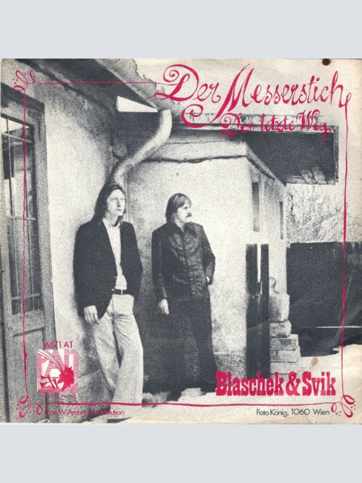 Vinyl / Blaschek & Svik - Der Messerstich