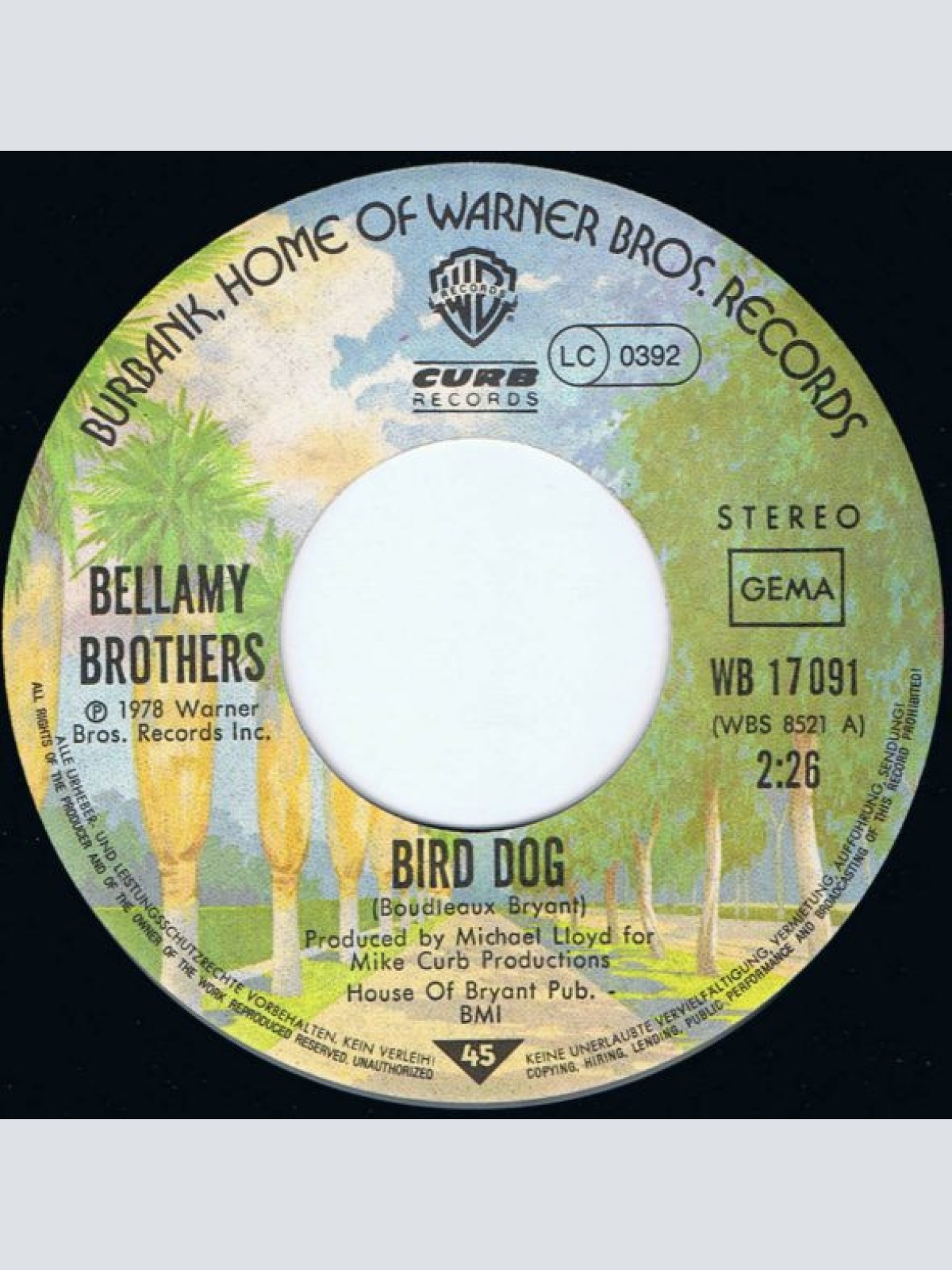 Vinyl / Bellamy Brothers - Bird Dog