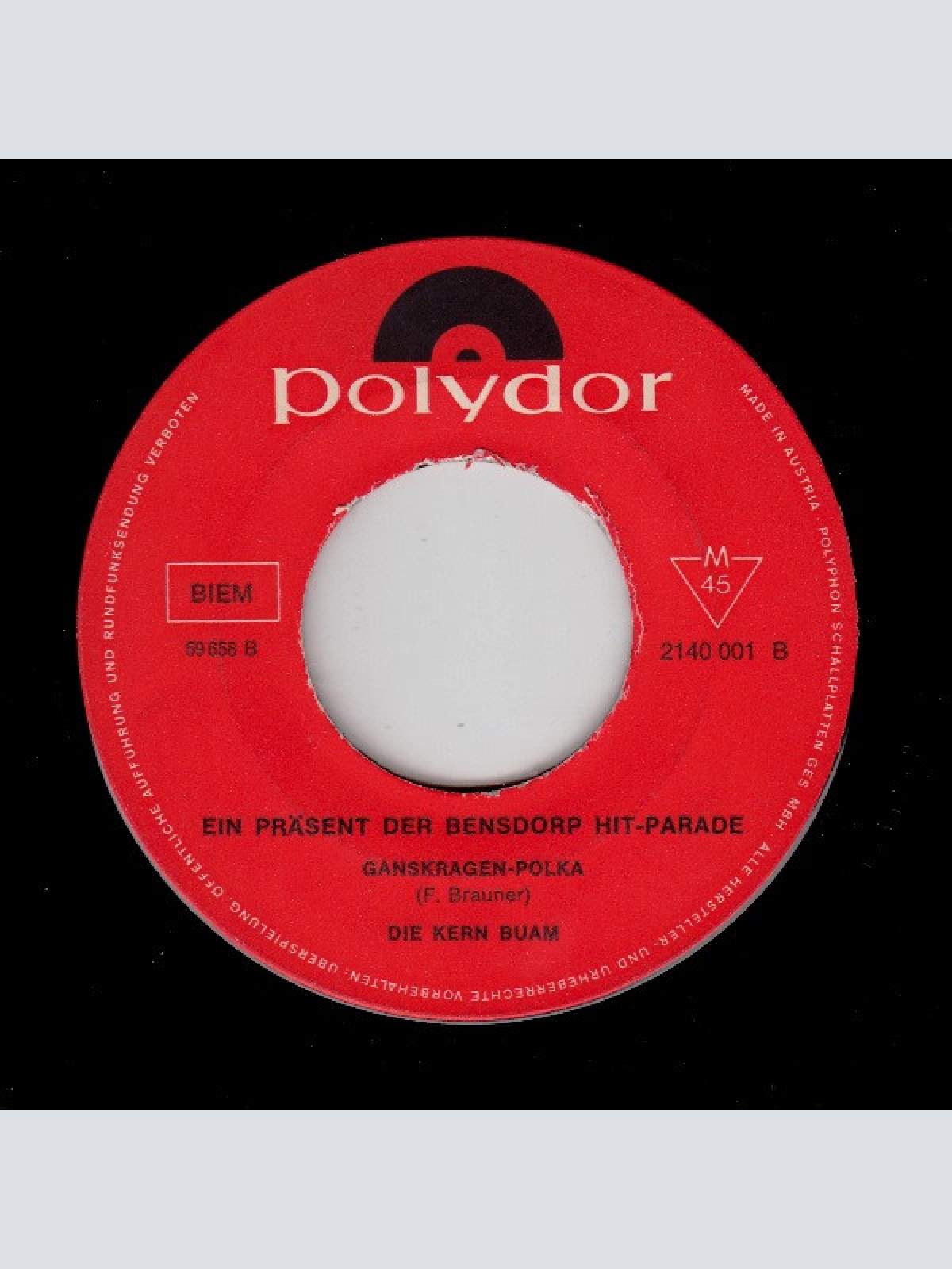 Vinyl / Die Kern Buam - Dirndl Tanz Mit Mir