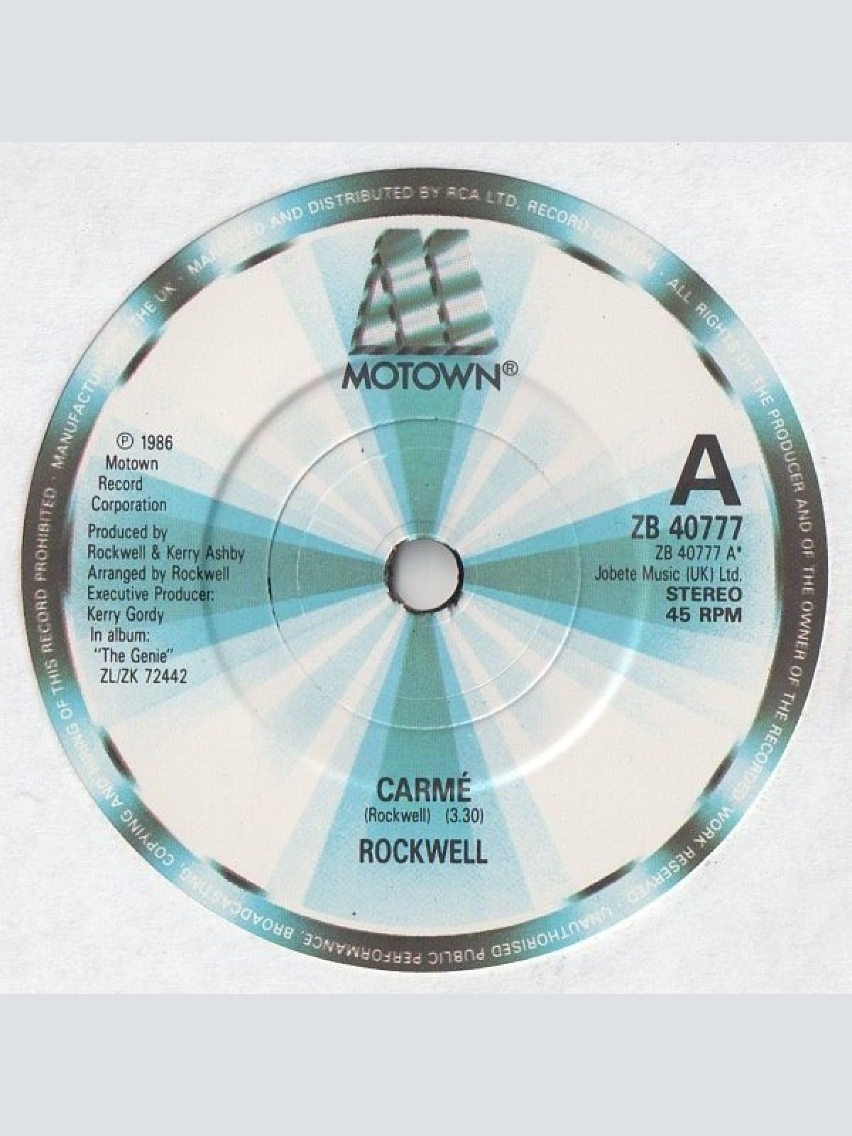 Vinyl / Rockwell - Carmé