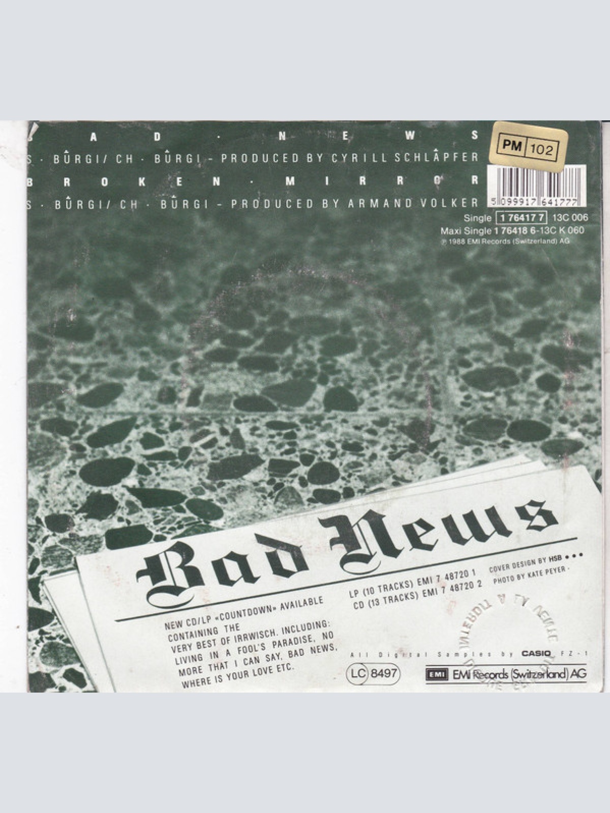 Vinyl / Irrwisch - Bad News