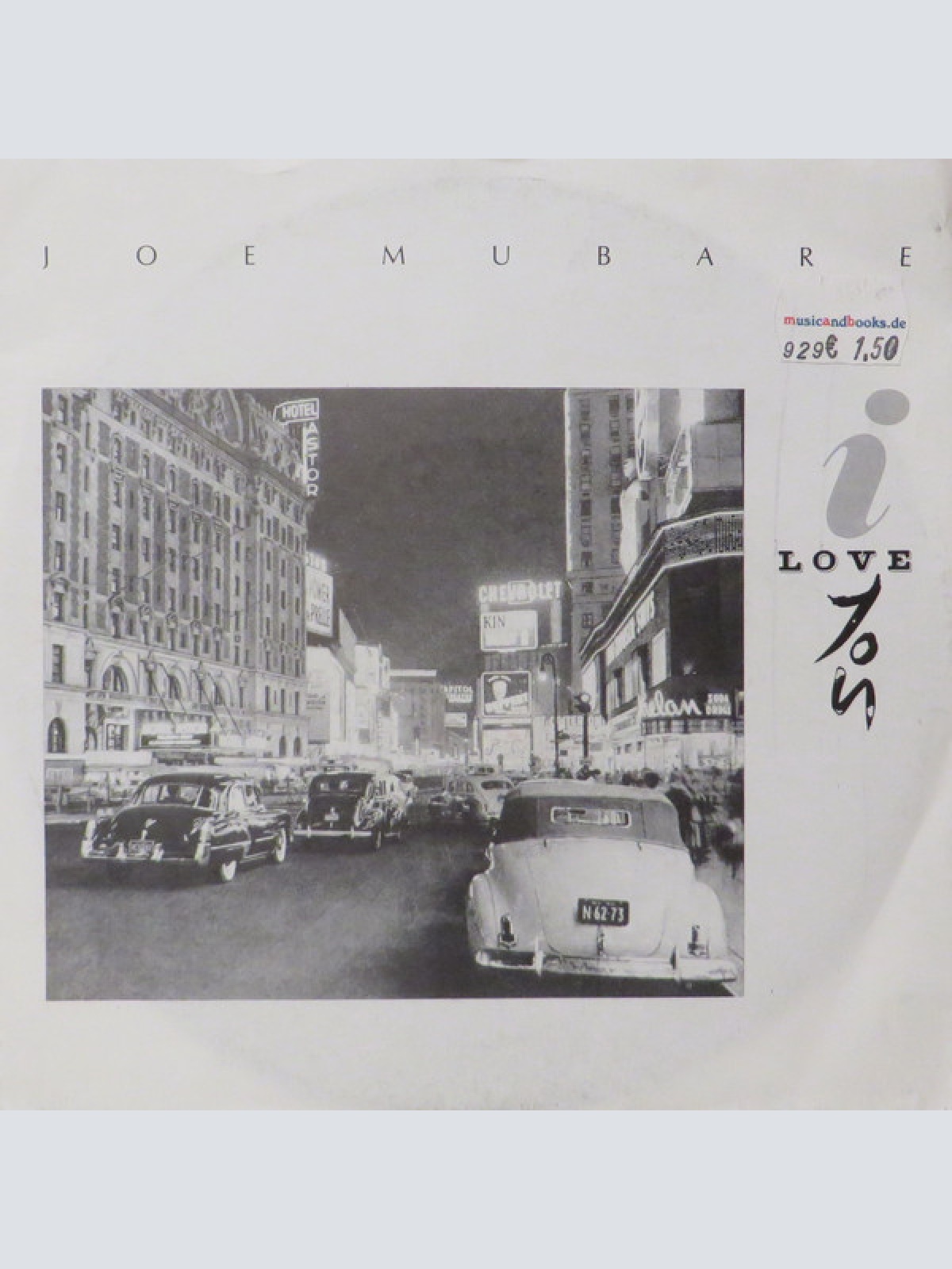 Vinyl / Joe Mubare - I Love You