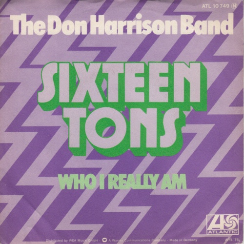 Vinyl / The Don Harrison Band - Sixteen Tons