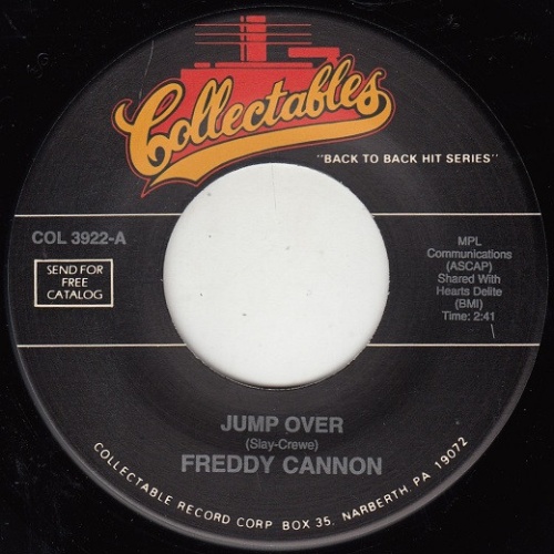 Vinyl / Freddy Cannon - Jump Over / Buzz Buzz A Diddle It