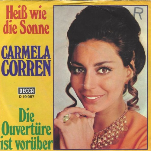 Vinyl / Carmela Corren - Heiß Wie Die Sonne