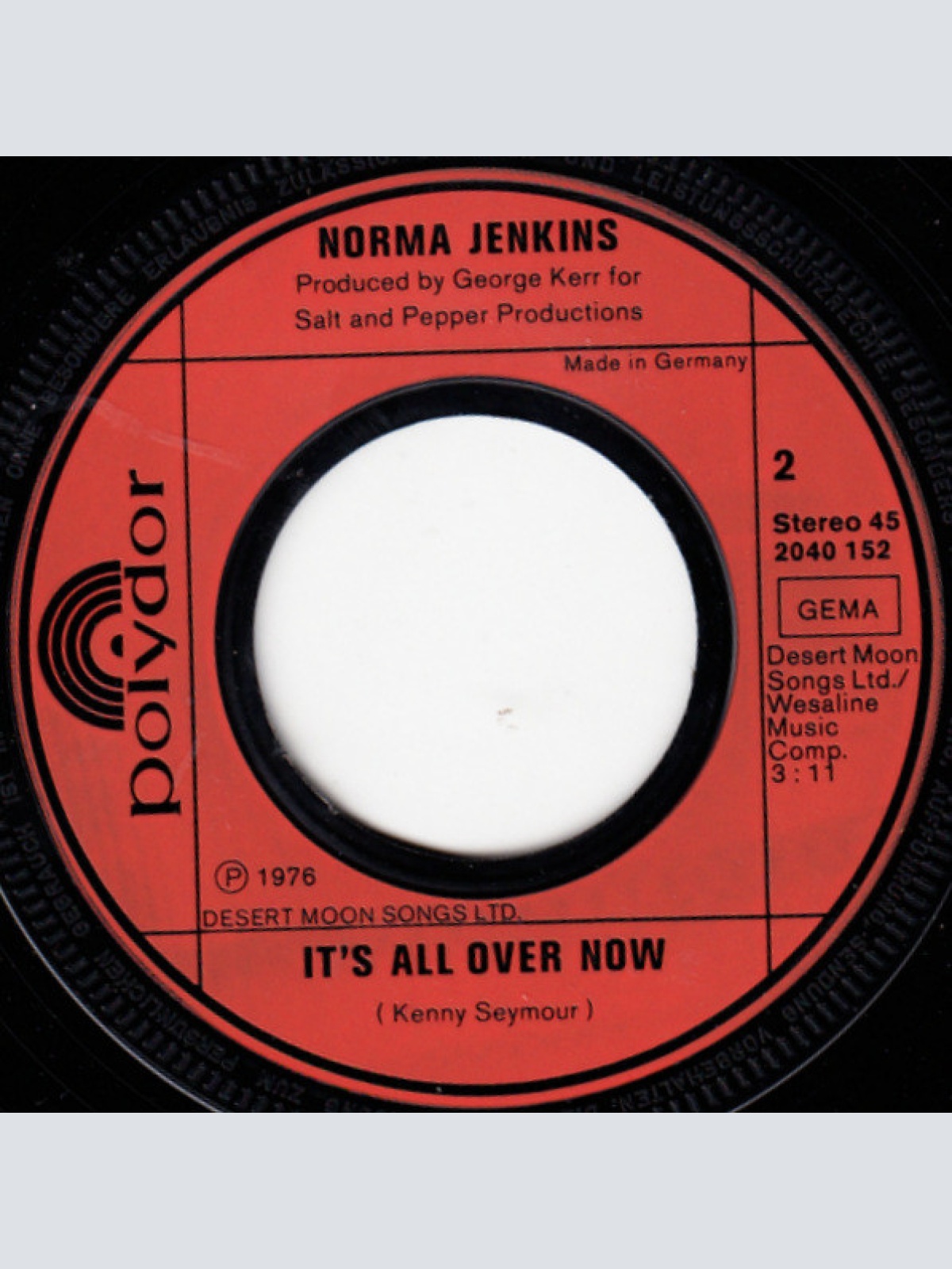 Vinyl / Norma Jenkins - Gimme Some