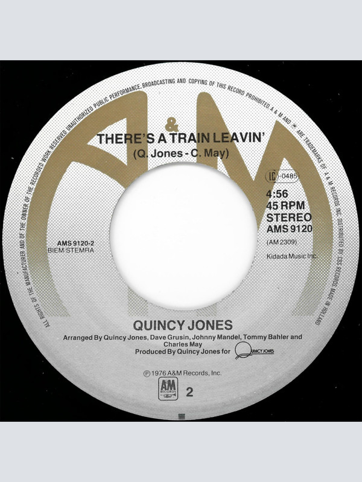 Vinyl / Quincy Jones - Ai No Corrida