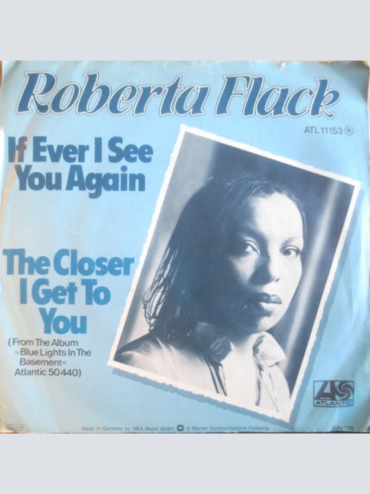Vinyl / Roberta Flack - If I Ever See You Again