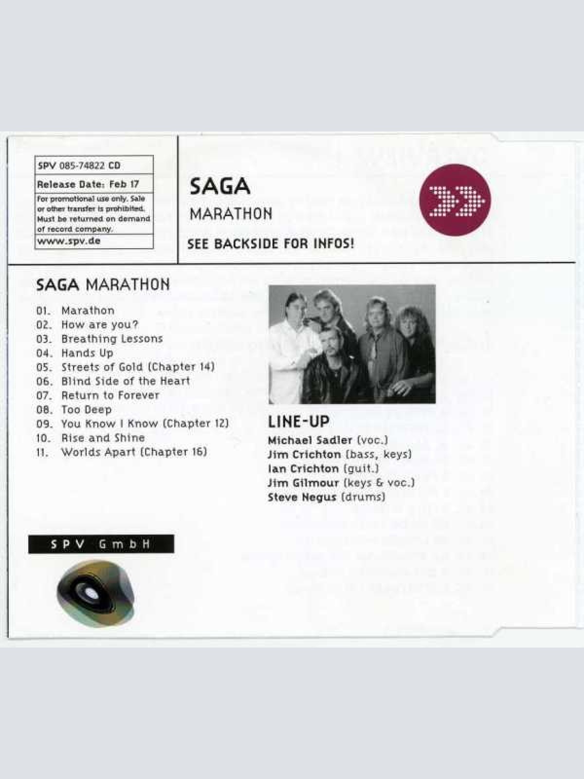 CD / Saga (3) - Marathon