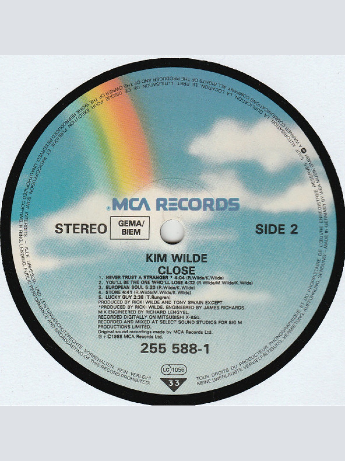 Vinyl / Kim Wilde - Close