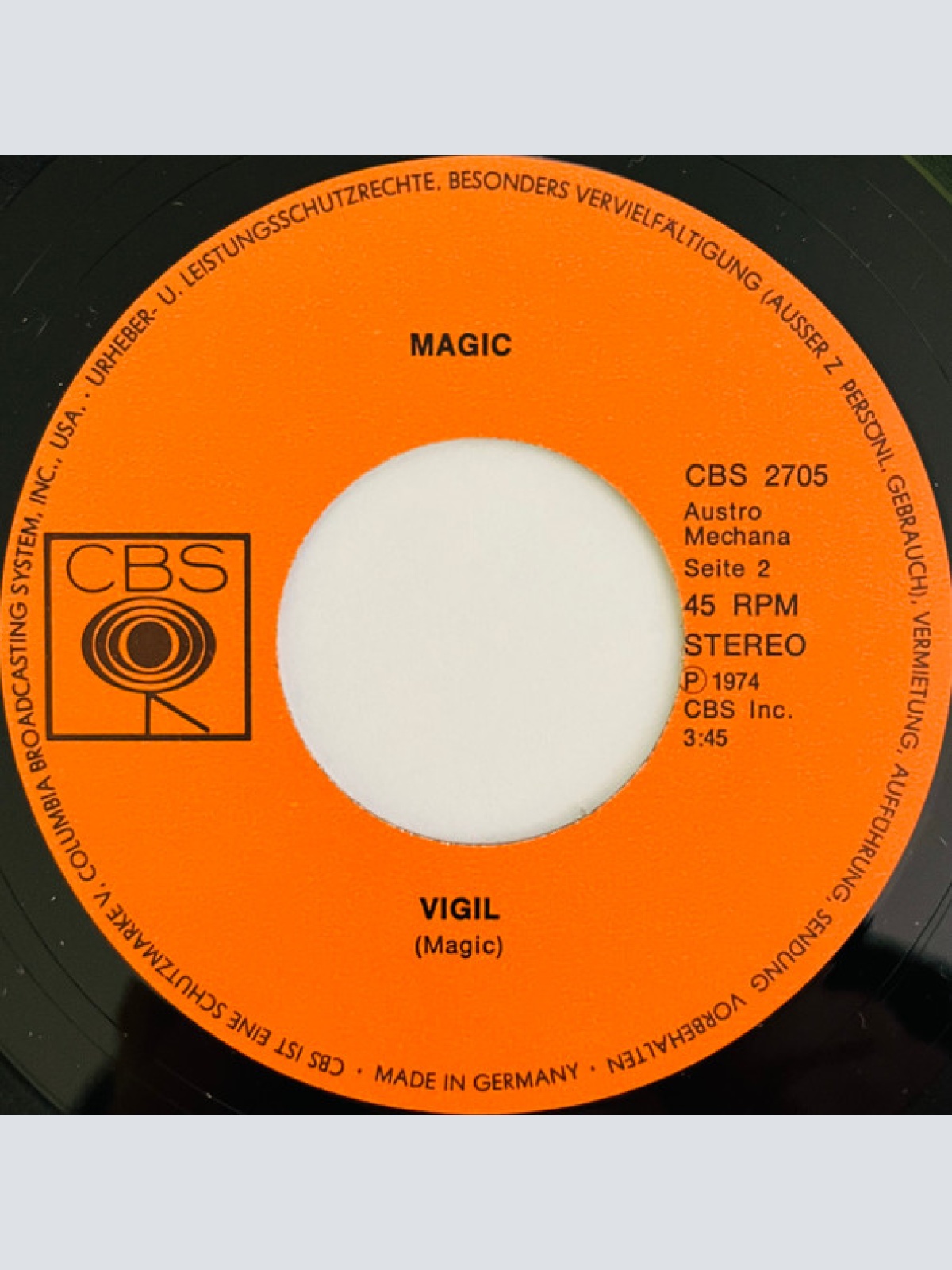 Vinyl / Magic (14) - Cadillac / Vigil