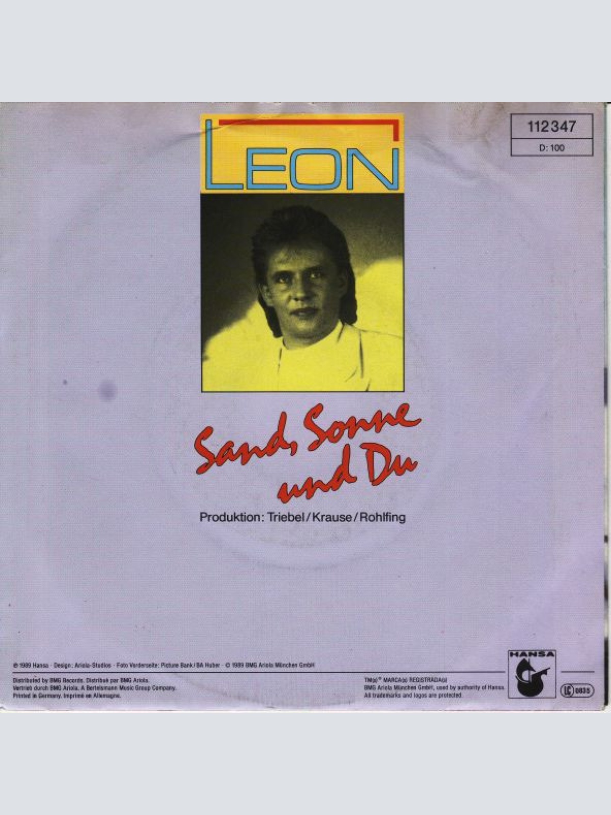 Vinyl / Leon* - Sand, Sonne Und Du