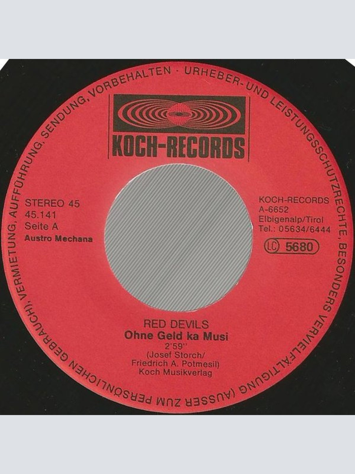 Vinyl / Red Devils (2) - Ohne Geld Ka Musi