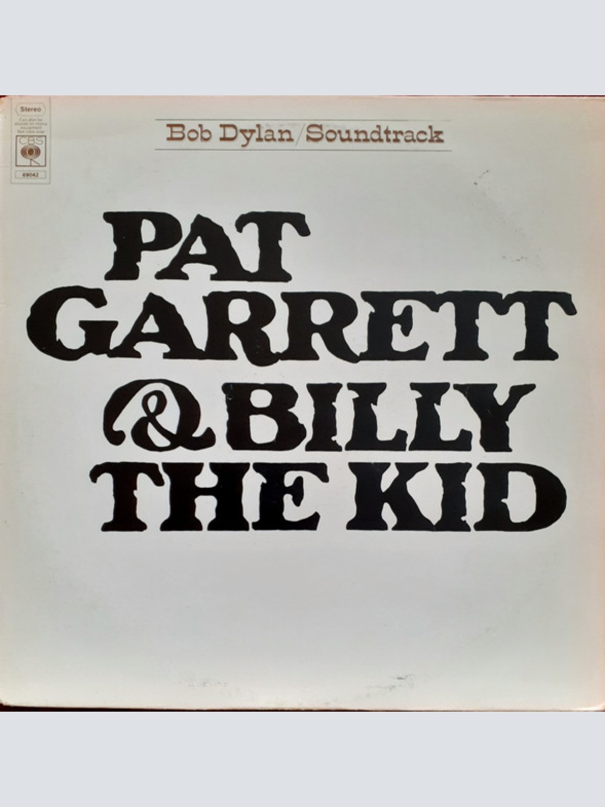 Vinyl / Bob Dylan - Pat Garrett & Billy The Kid