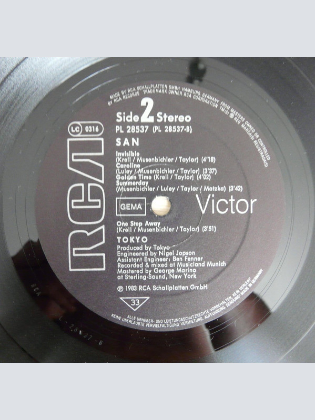 Vinyl / Tokyo (4) - San