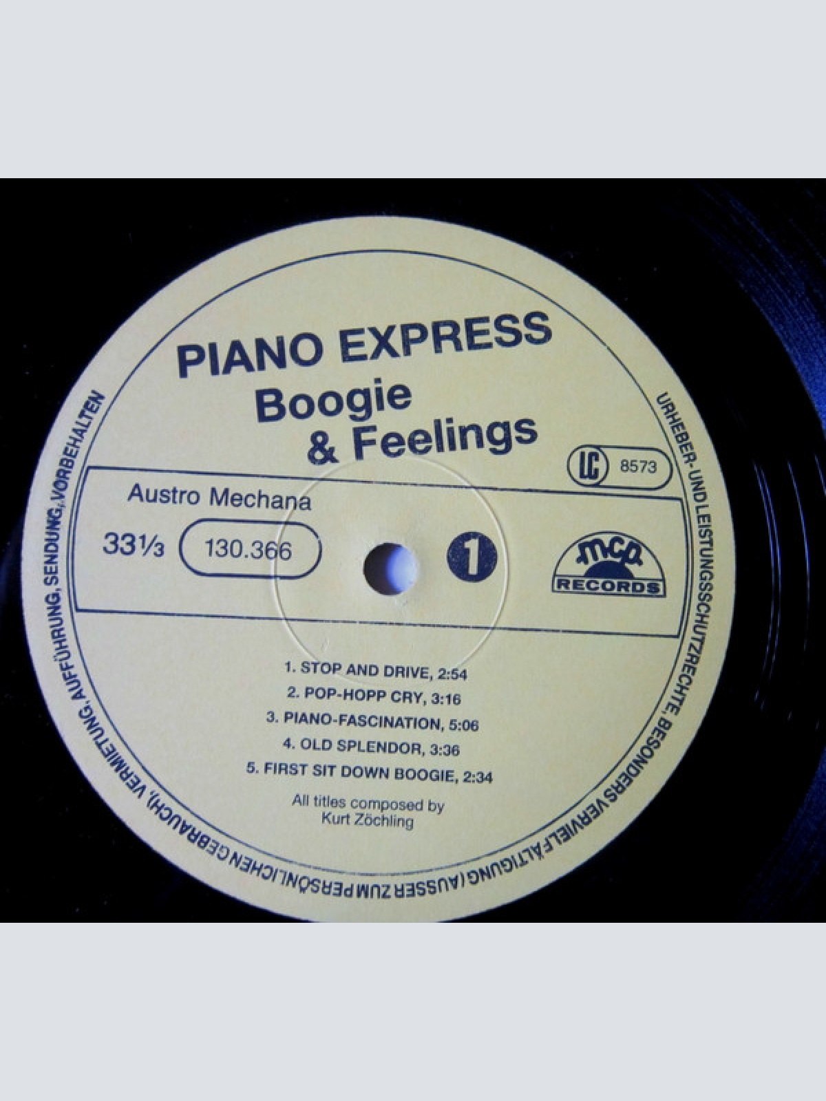 Vinyl / Piano-Express - Boogie & Feelings