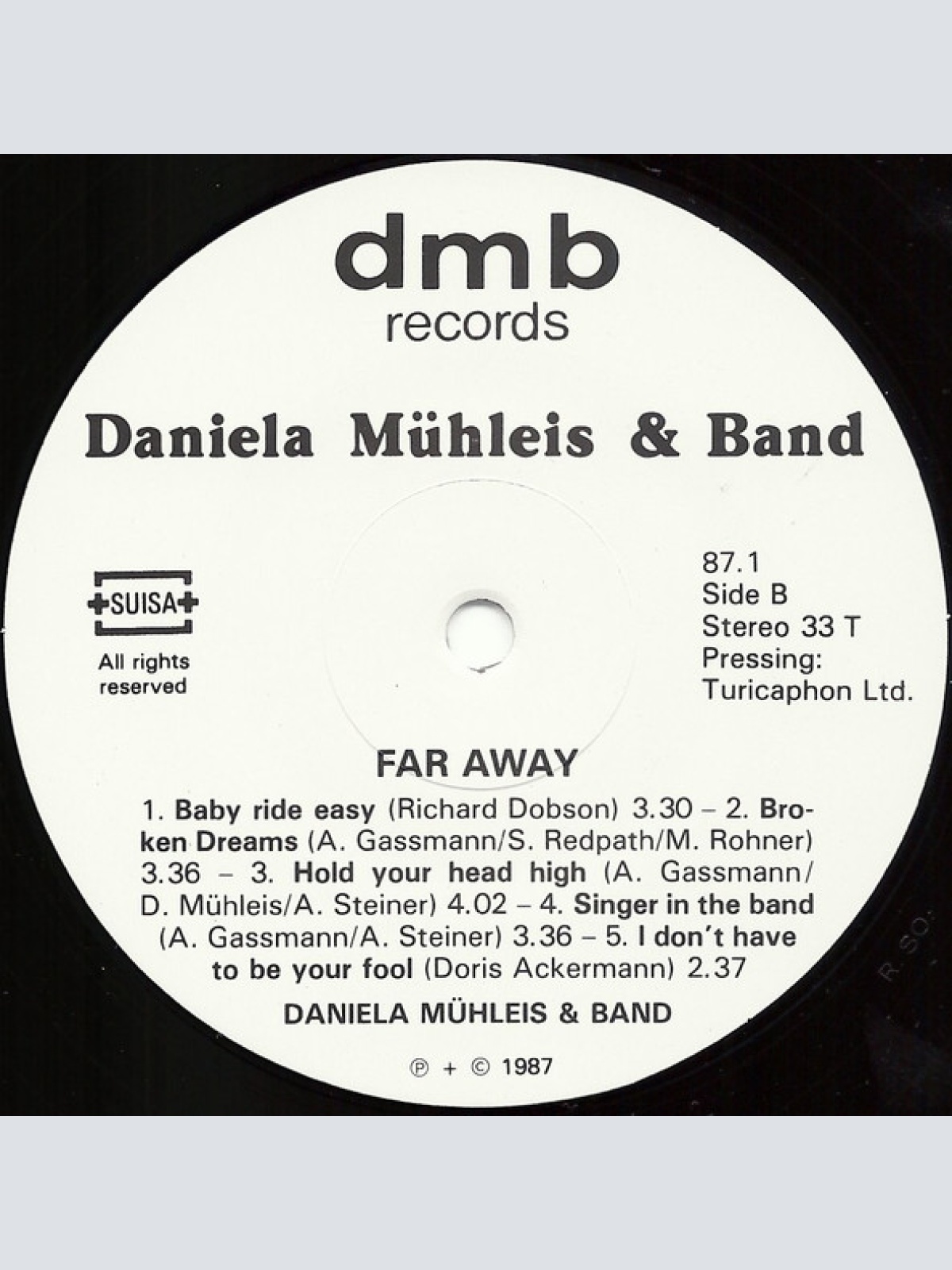 Vinyl / Daniela Mühleis & Band - Far Away