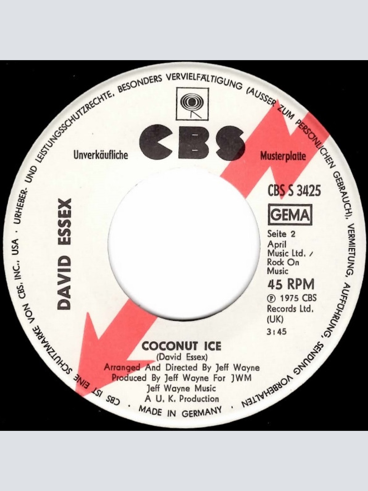 Vinyl / David Essex - Rolling Stone