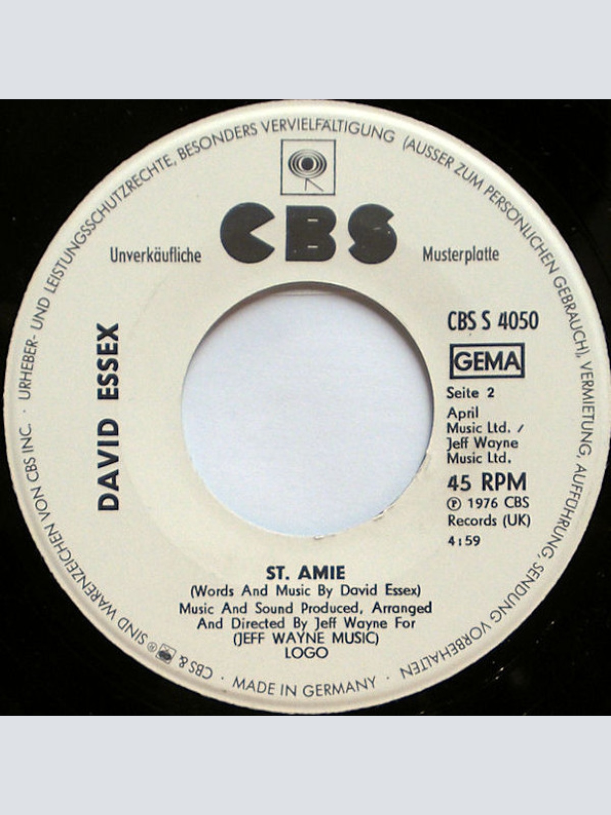 Vinyl / David Essex - City Lights