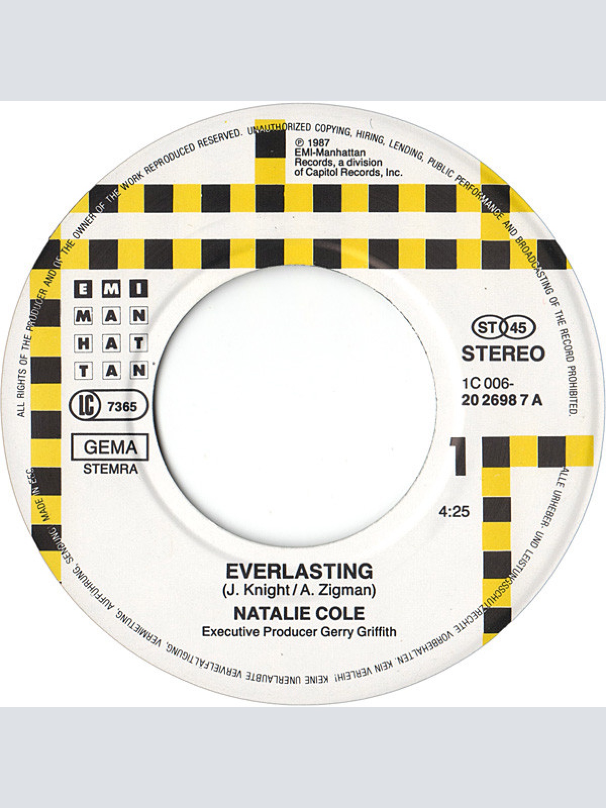 Vinyl / Natalie Cole - Everlasting