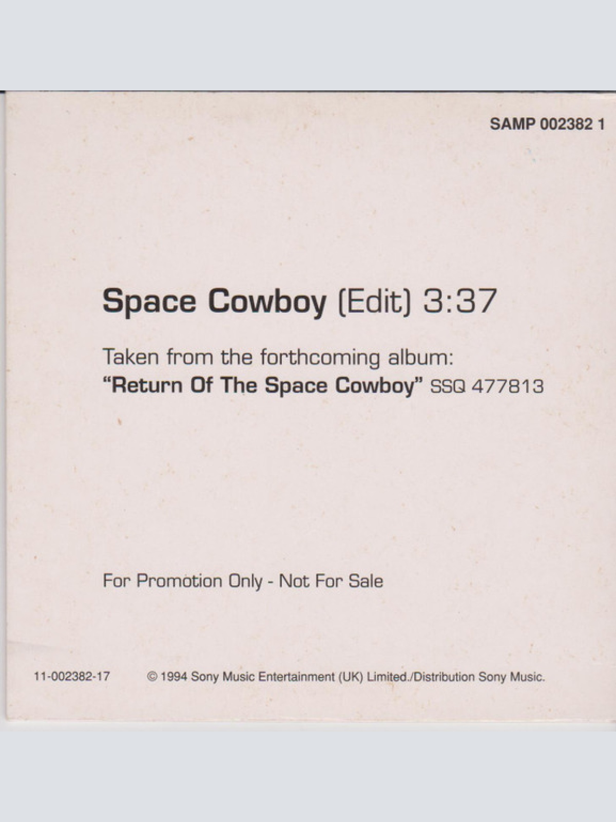 CD / Jamiroquai - Space Cowboy