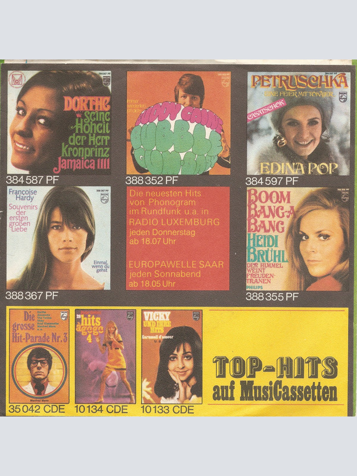 Vinyl / Sten Nilsson - Heut' Oder Morgen / Ein Ganzes Leben Lang